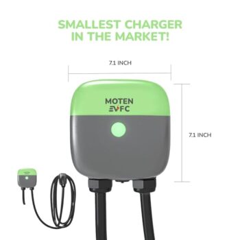 TAURUS-48S Level 2 Home EV Charger, 11.5 KW 48A, Plug & Charge, Hardwired